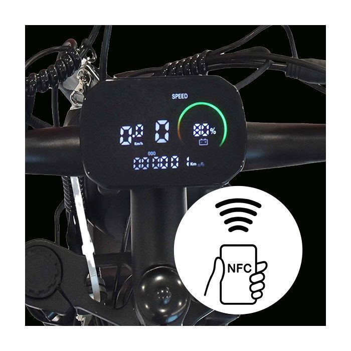 Vélo électrique - DYU - M20 - Moteur 1000W - Batterie 48V  - 18.2Ah - Pneus 20x4,0