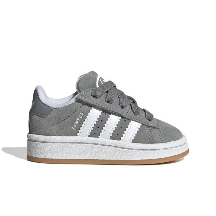 Chaussures pour Bébé - ADIDAS - Campus 00S Cf El I - Gris - Scratch - Plat