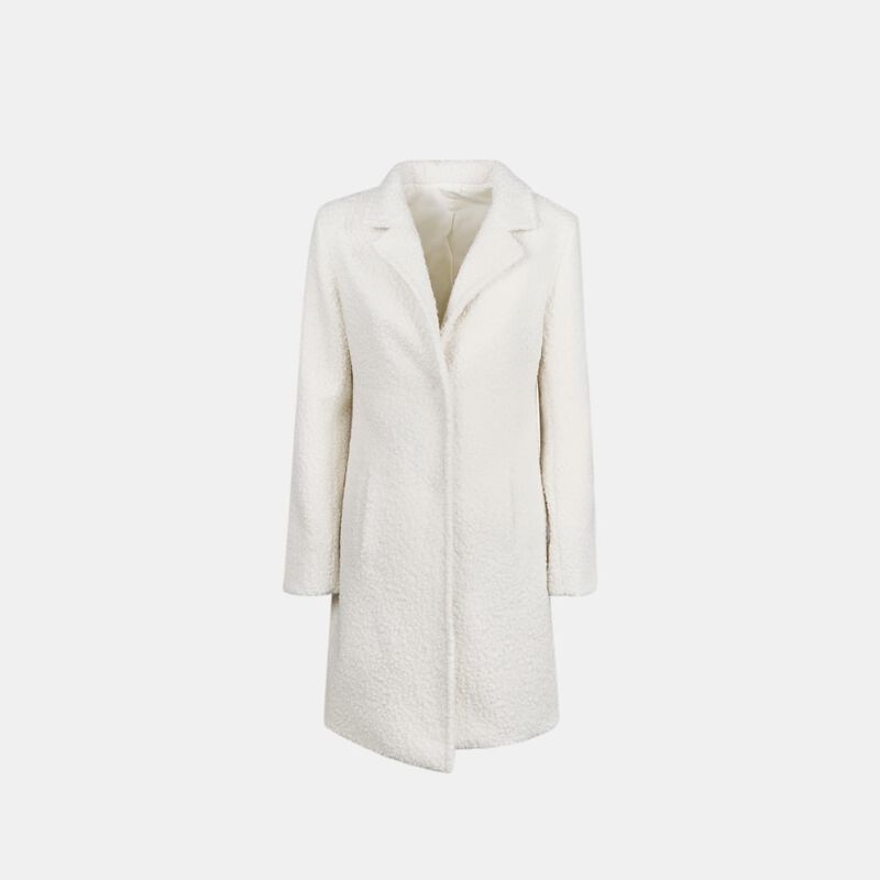 Cappotto teddy da donna
