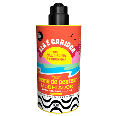 Lola Cosmetics stylingkrem for hårtyper 4ABC 480g