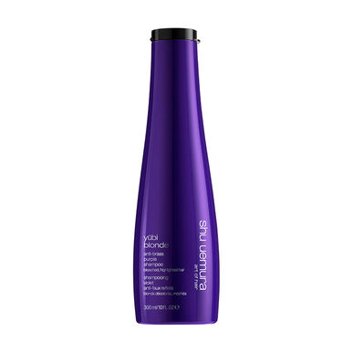 Shu Uemura Yubi Blonde Anti-Brass Purple Shampoo for blondt eller bleket hår 300 ml