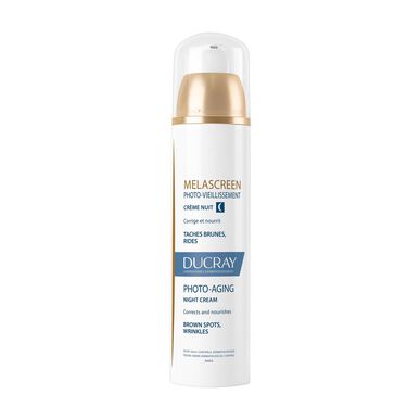 Ducray Melascreen Fotoaldring Nattkrem Anti-mørke flekker Nattkrem for ansiktet 50 ml 50 ml