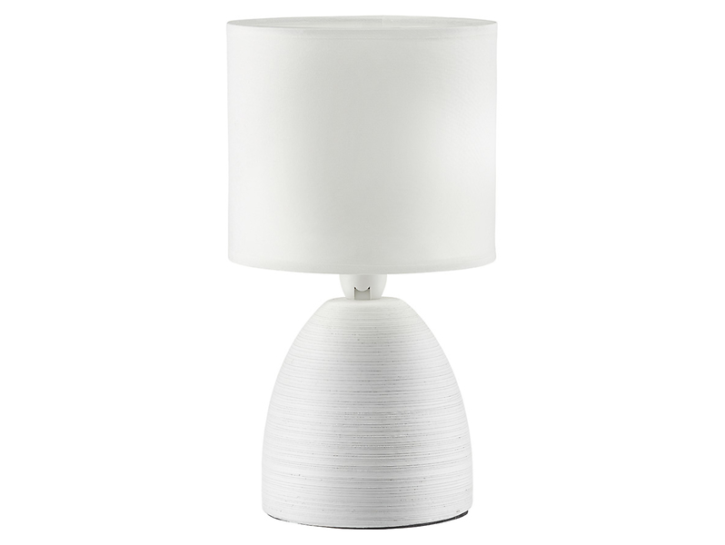 Lampa stołowa Ilumi ceramiczna biała
