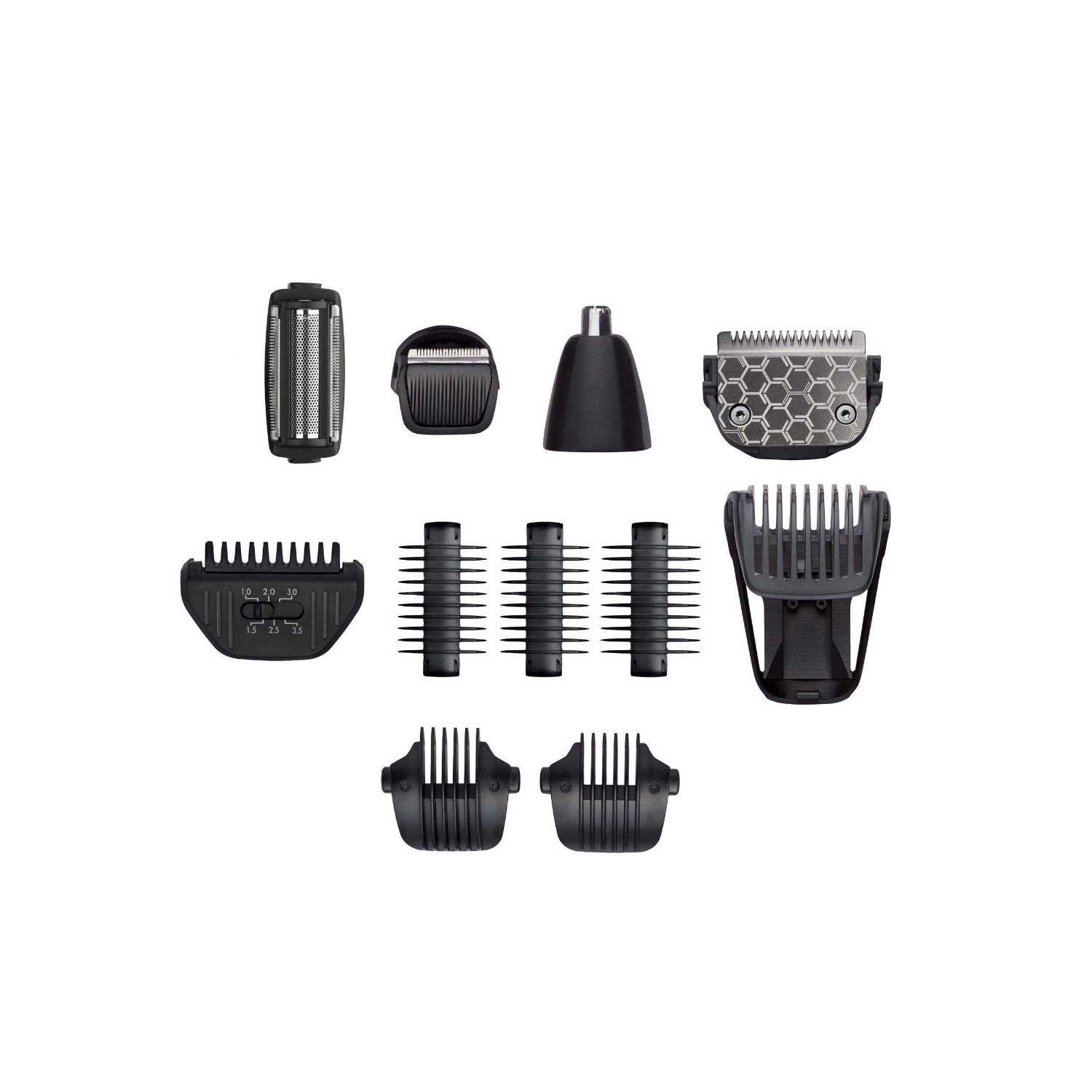 BaByliss MT860E - Tondeuse multi-usages 12 en 1 Carbon Titanium