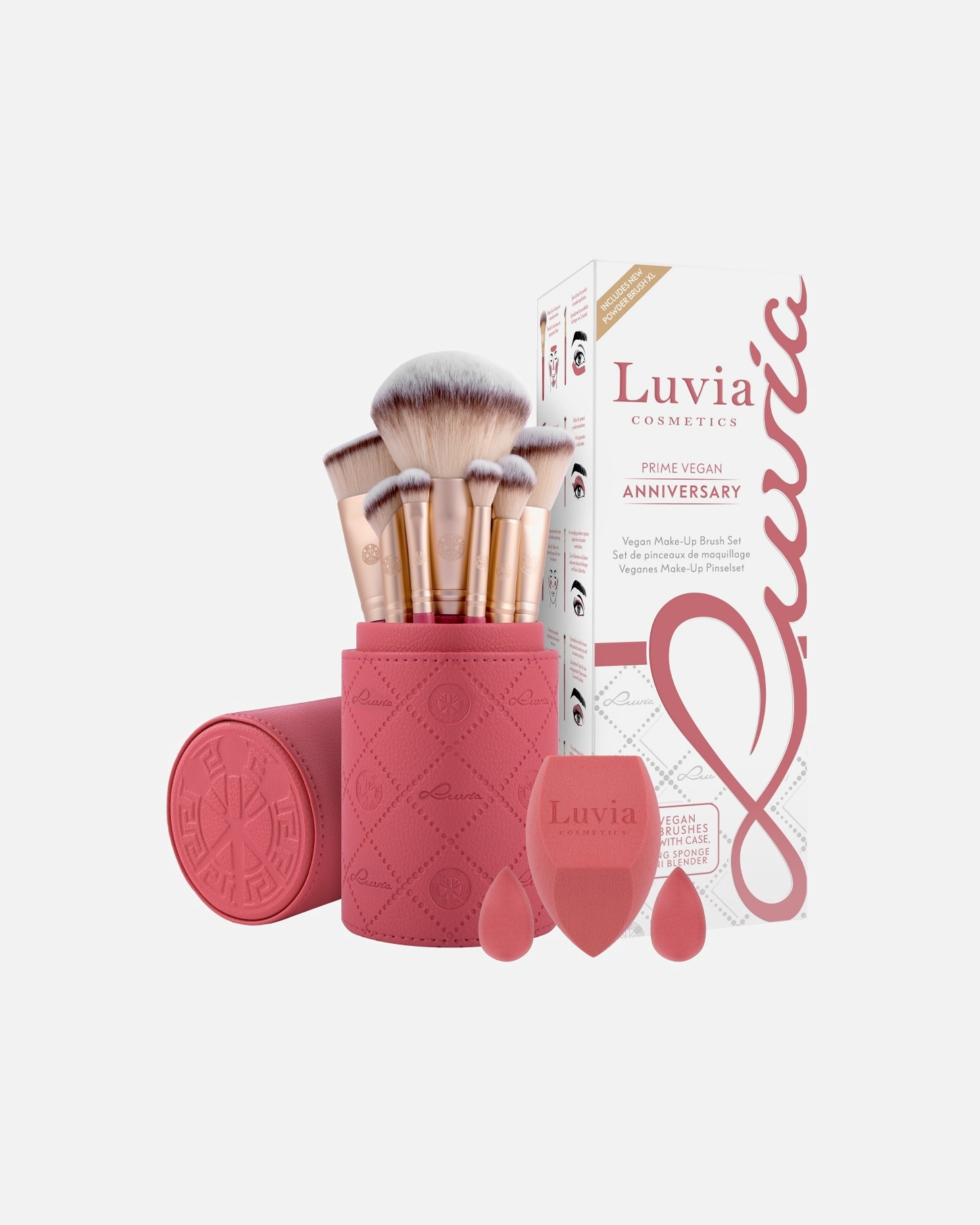 Luvia Pinselset Jubiläum Veganes Make-up-Pinselset - 1 Stück