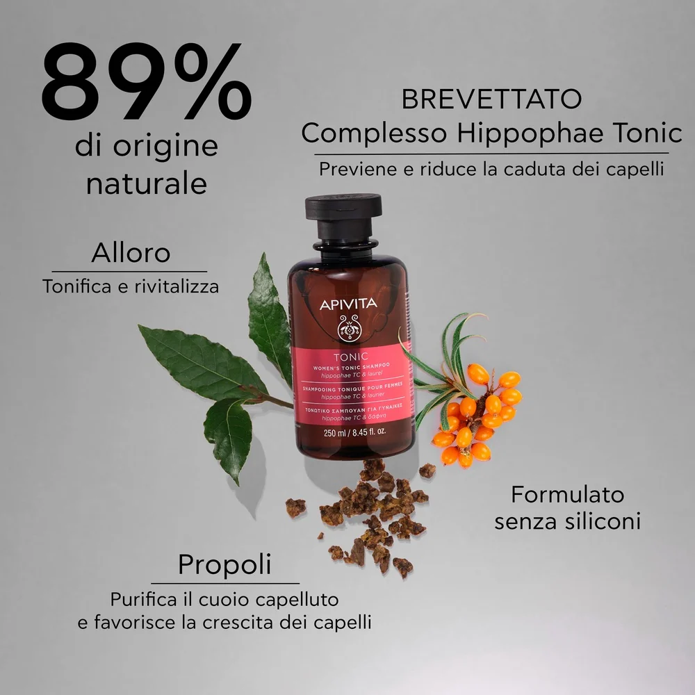 Capelli - Tonic Shampoo Tonificante Donna - Shampoo Anticaduta