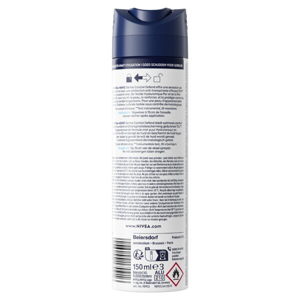 NIVEA Men Derma Control Defend antiperspirant sprej 50ml