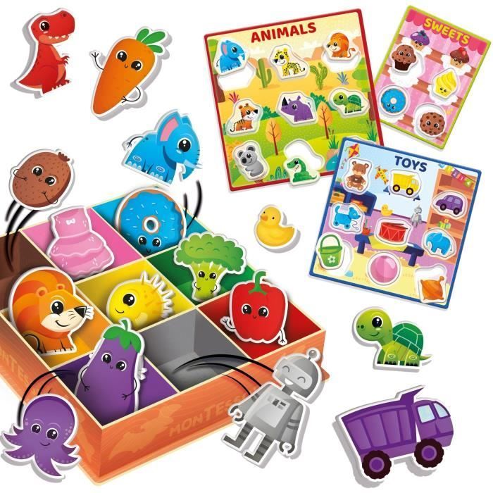 Box Colours - learning games - based on the Montessori method - LISCIANI