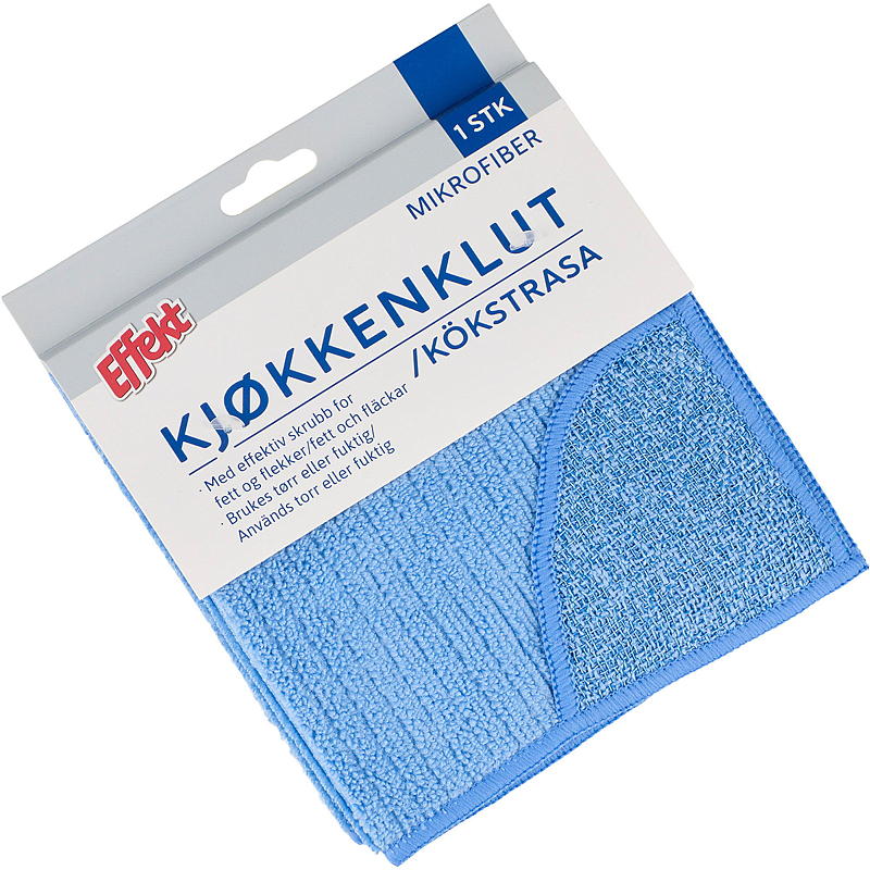 Effect-keittiöliina hankaavalla mikrokuitua
