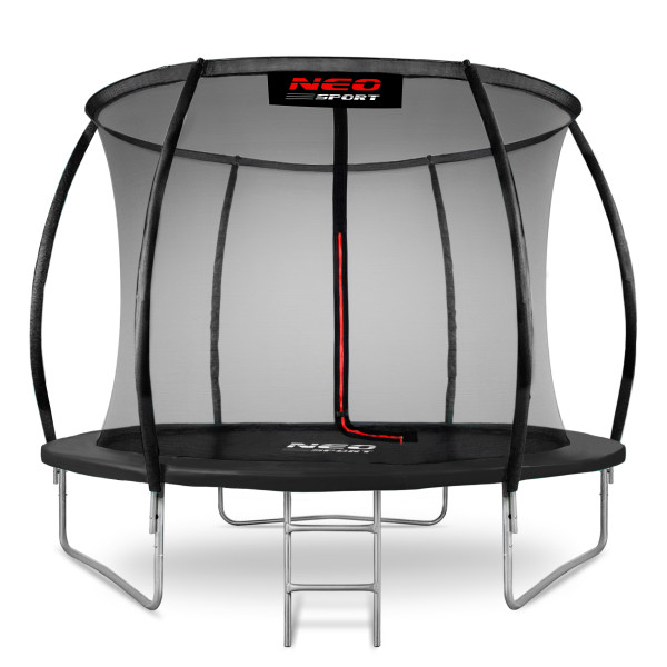Trampolina ogrodowa z siatką wewnętrzną Neo-Sport 252cm 8ft