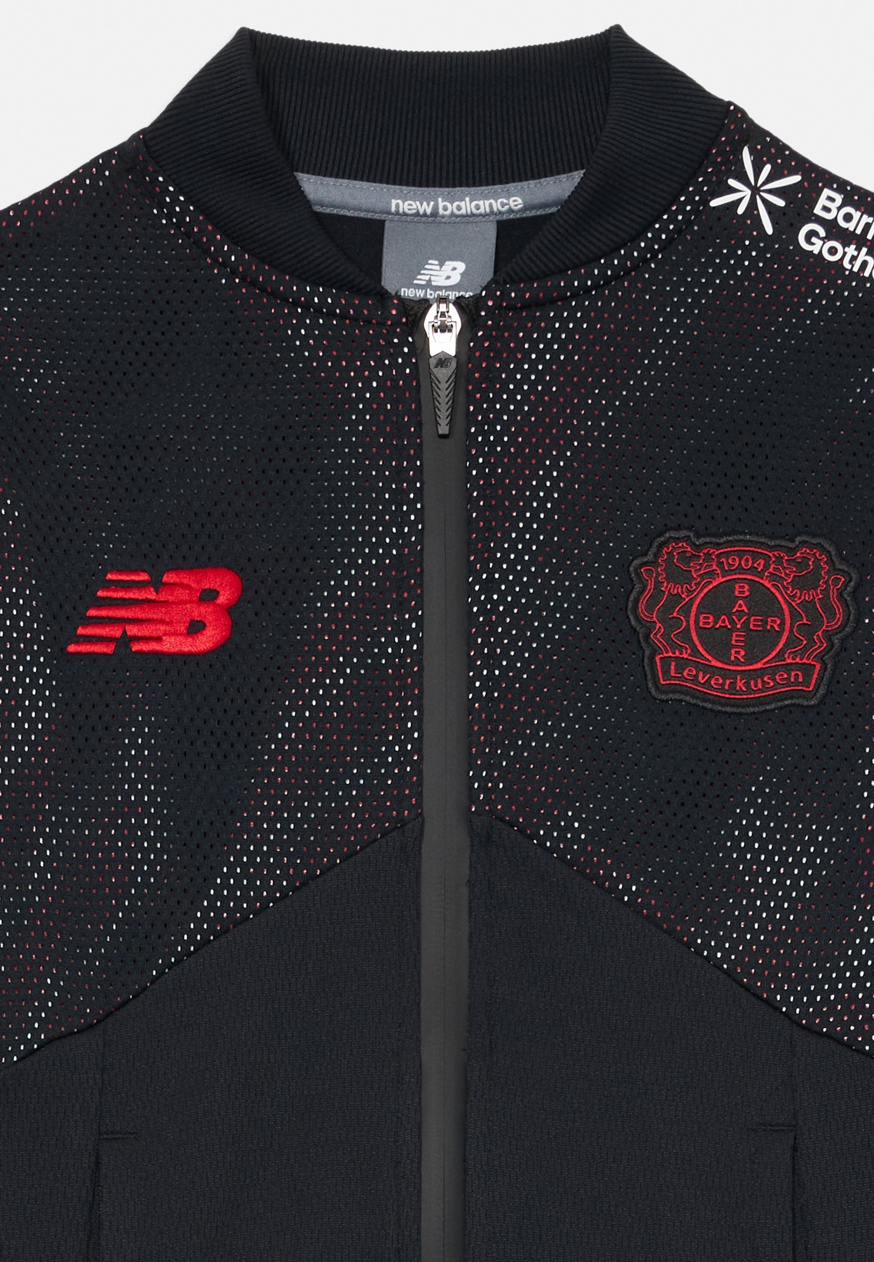 Giacca da gara New Balance BAYER Youth unisex - Abbigliamento da club - rossa