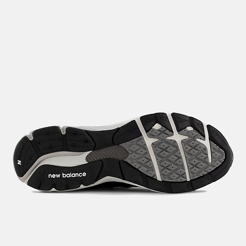 Gemaakt in de VS 990v3 herenschoenen - Zwart met bruin