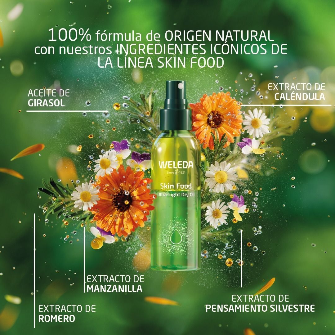 Skin Food Ultra-ľahký suchý olej Čistenie tváre