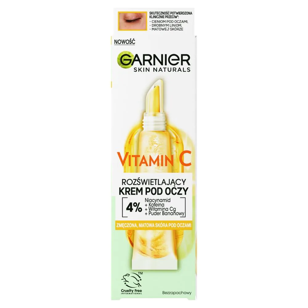 Garnier Skin Naturals Vitamin C Rozświetlający krem pod oczy