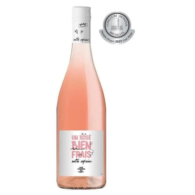 Entre amigos 2024 Côtes Catalanes - Vinho rosé Languedoc