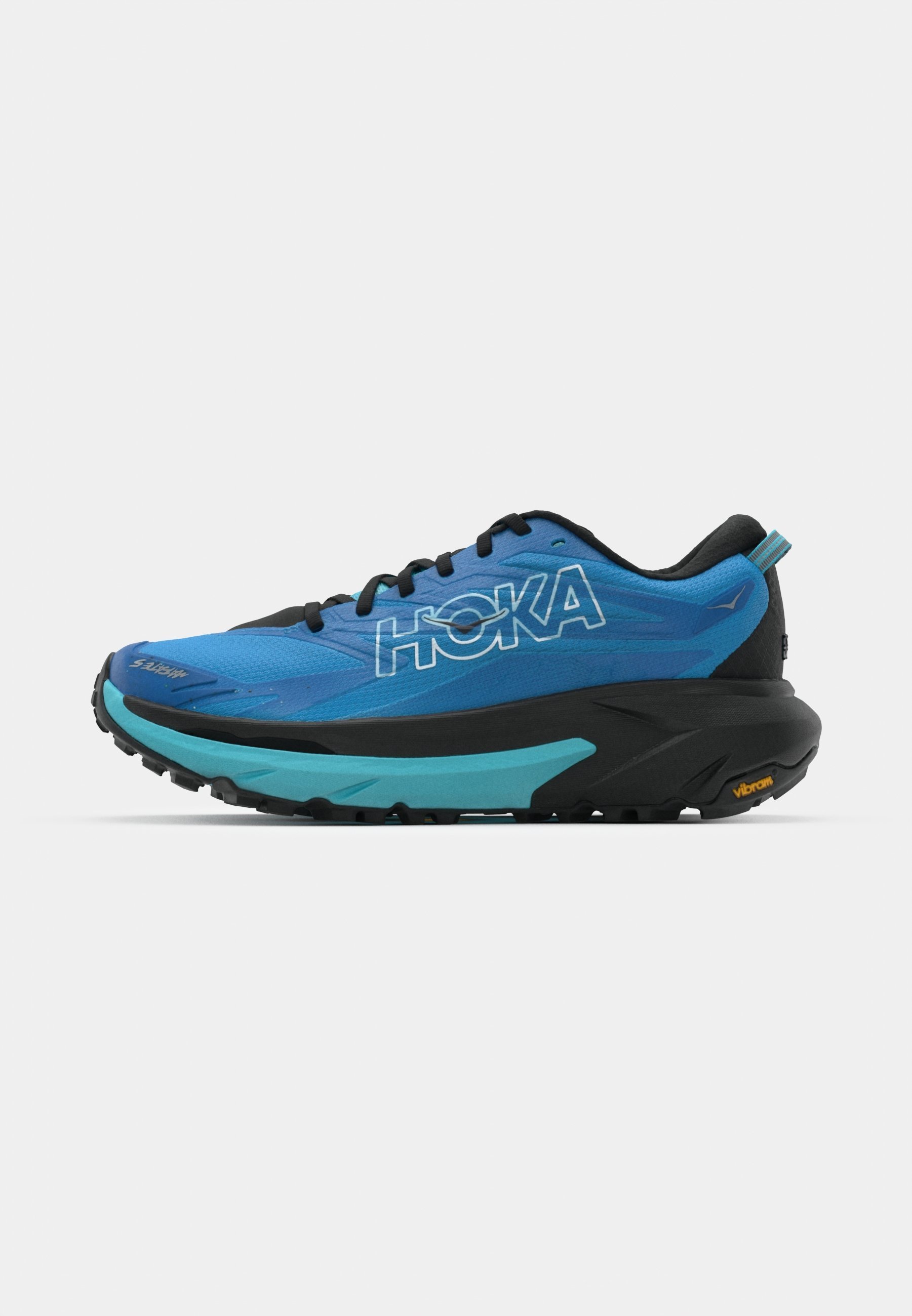 HOKA MAFATE 5 - Trailrunningschuhe - Himmelblau/Schwarz