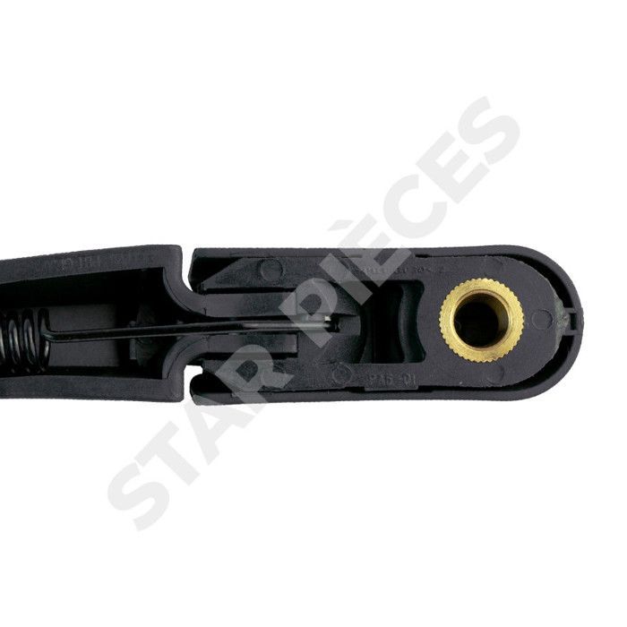 Bras d'essuie glace pour Citroen C1, Peugeot 107 et Toyota Aygo (2005-2014) avec balai d'essuie glace