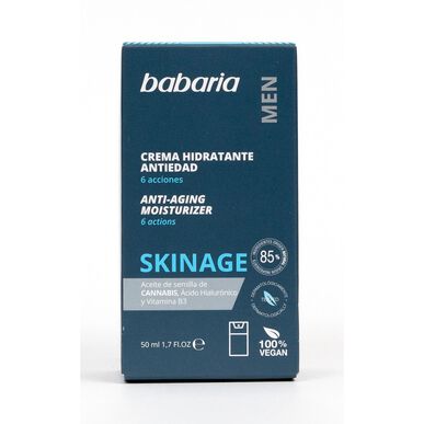 Hydratační krém Babaria proti stárnutí pro muže Skinage 50 ml