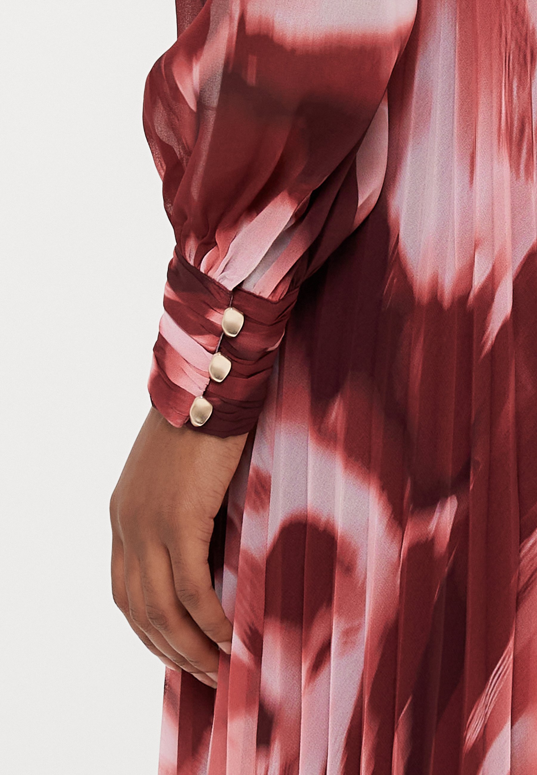Forever New Petite ANNABEL BUTTON THROUGH MIDI - Overhemdjurk - bessen odella