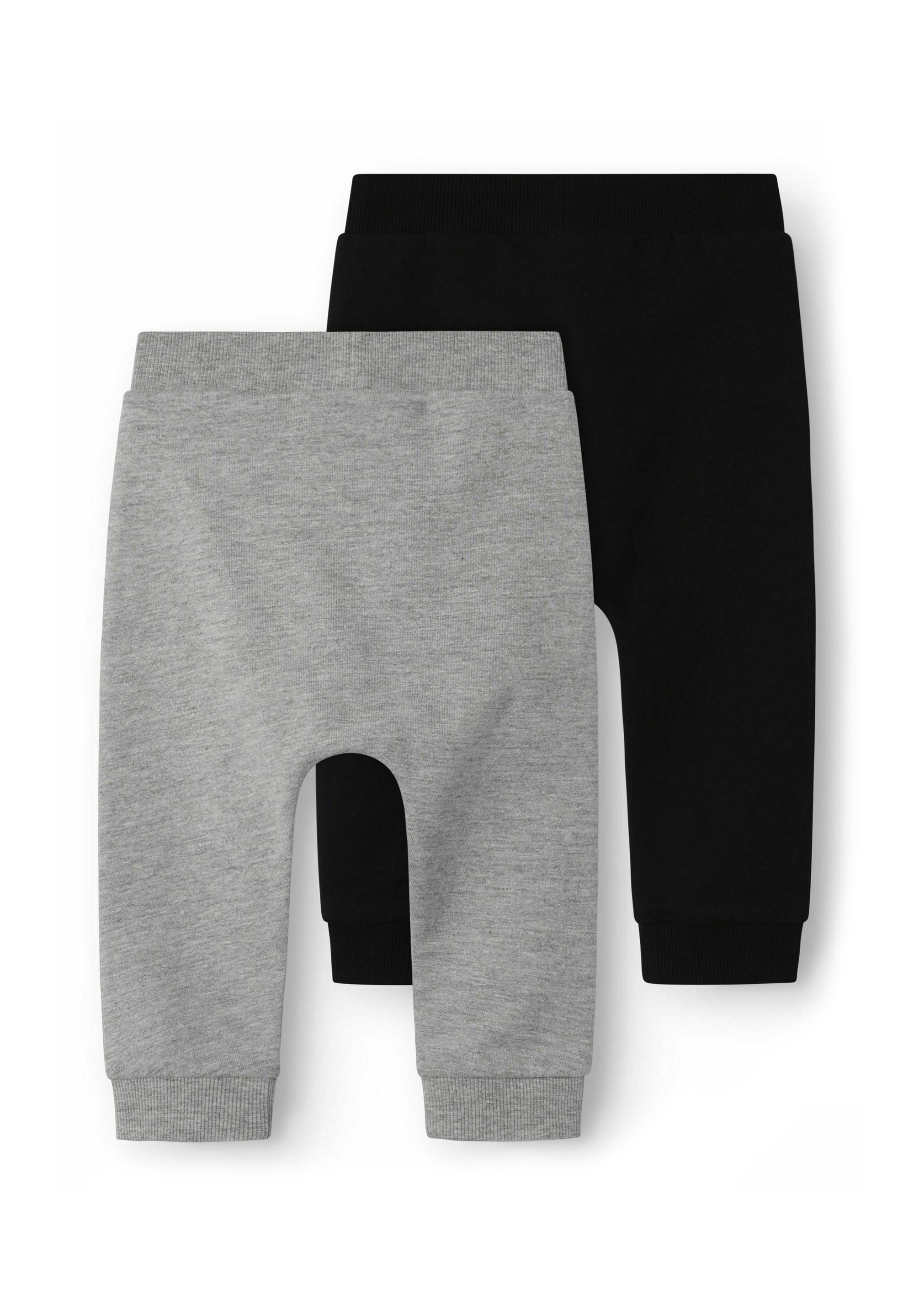 TWO SOON 2ER-PACK ANGERAUTE - Broek - zwart