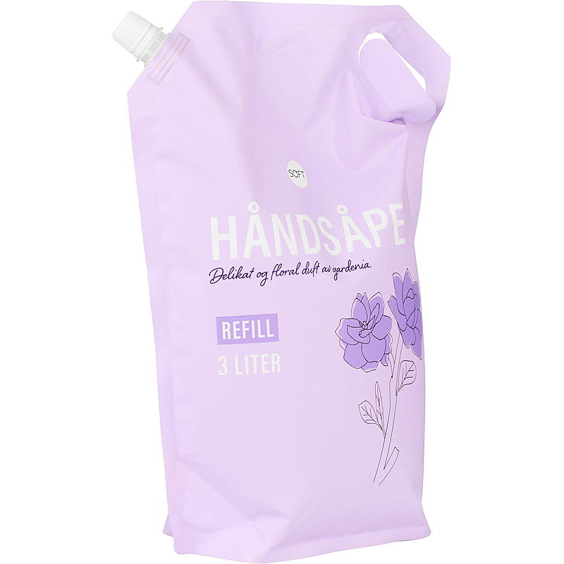 Mjuk handtvål 3 l refill Gardenia
