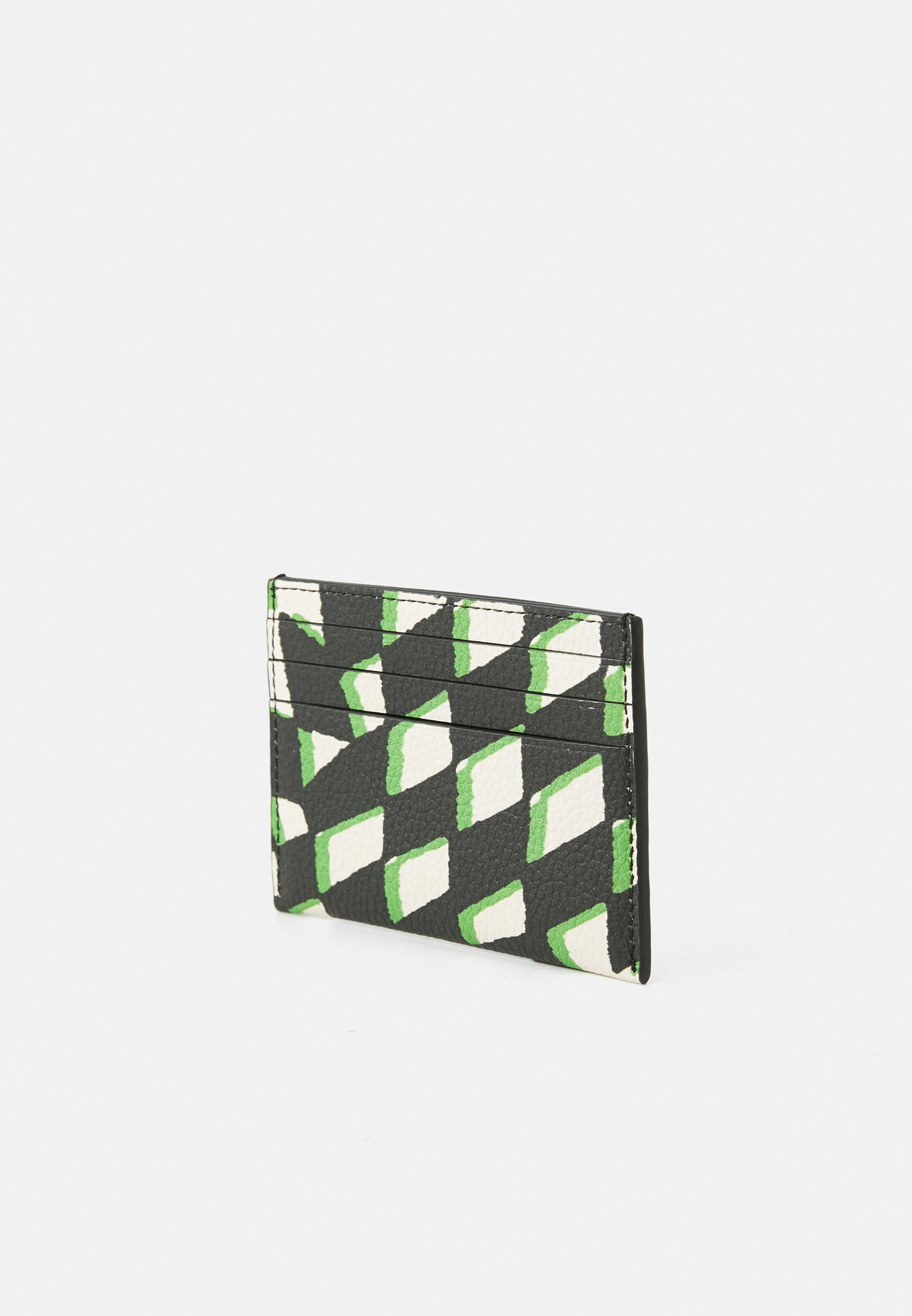 ETUI NA KARTY COACH Z NADRUKIEM GEOCHEMICZNYM - Portfel - czarny/wielokolorowy