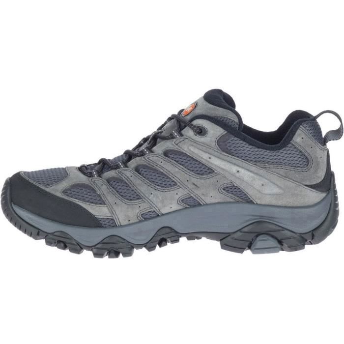 Merrell Moab 3 Ventilator Men's Hiking Shoes - Grey, Breathable