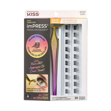 Naravne umetne trepalnice Kiss Press-On Falsies 1 kos 1 kos