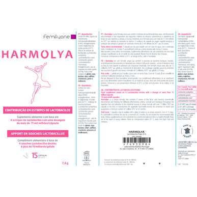 Femilyane Harmolya Lactobacillus Strips -kapselit Emätinflooran suojaus 15 kapselia 15 kapselia