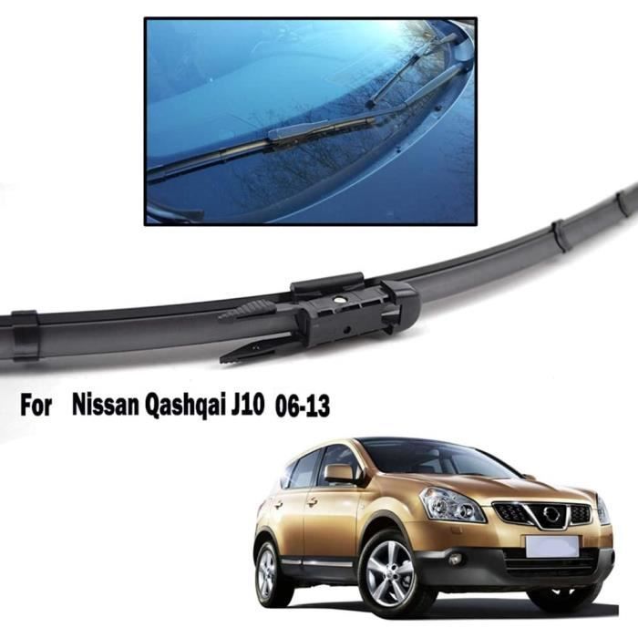 Set of 3 front and rear wiper blades for Nissan Qashqai J10 2006 2007 2008 2009 2010 2011 2012 2013