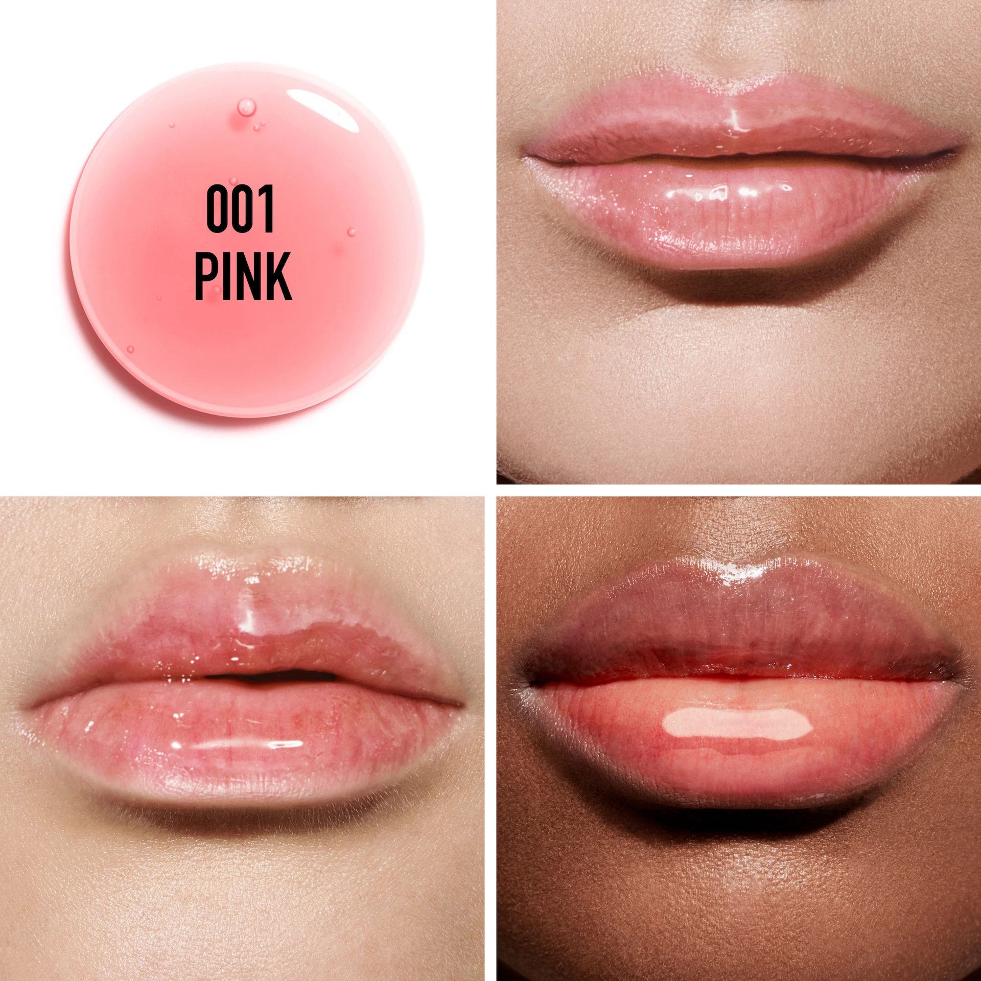 Addict ajakfény olaj 001 Rózsaszín - DIOR