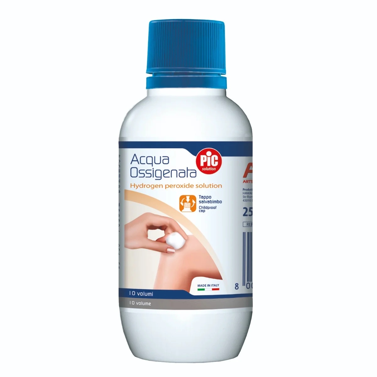 PIC Pic Wasserstoffperoxidlösung 10 Volumenteile 250 ml Flasche Wunddesinfektion
