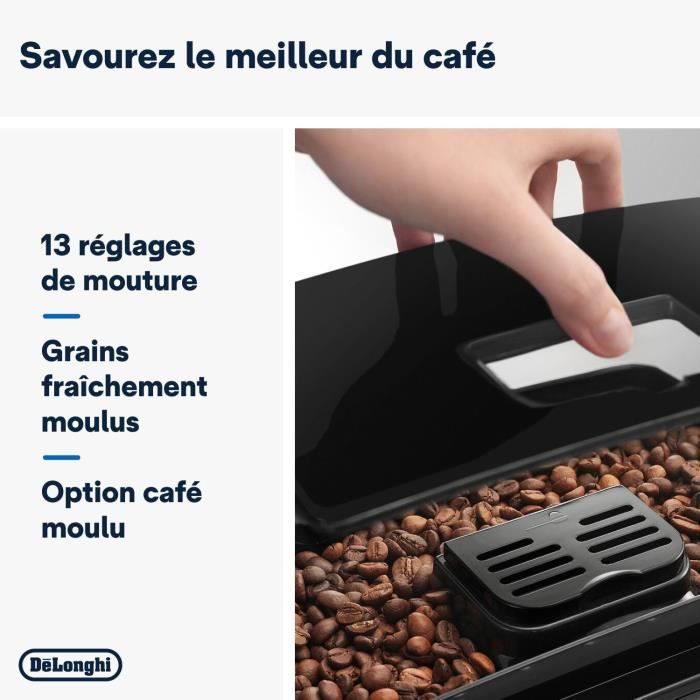 De'Longhi Magnifica S espressomachine met ingebouwde molen - ECAM22.140.B - 4 recepten - Zwart