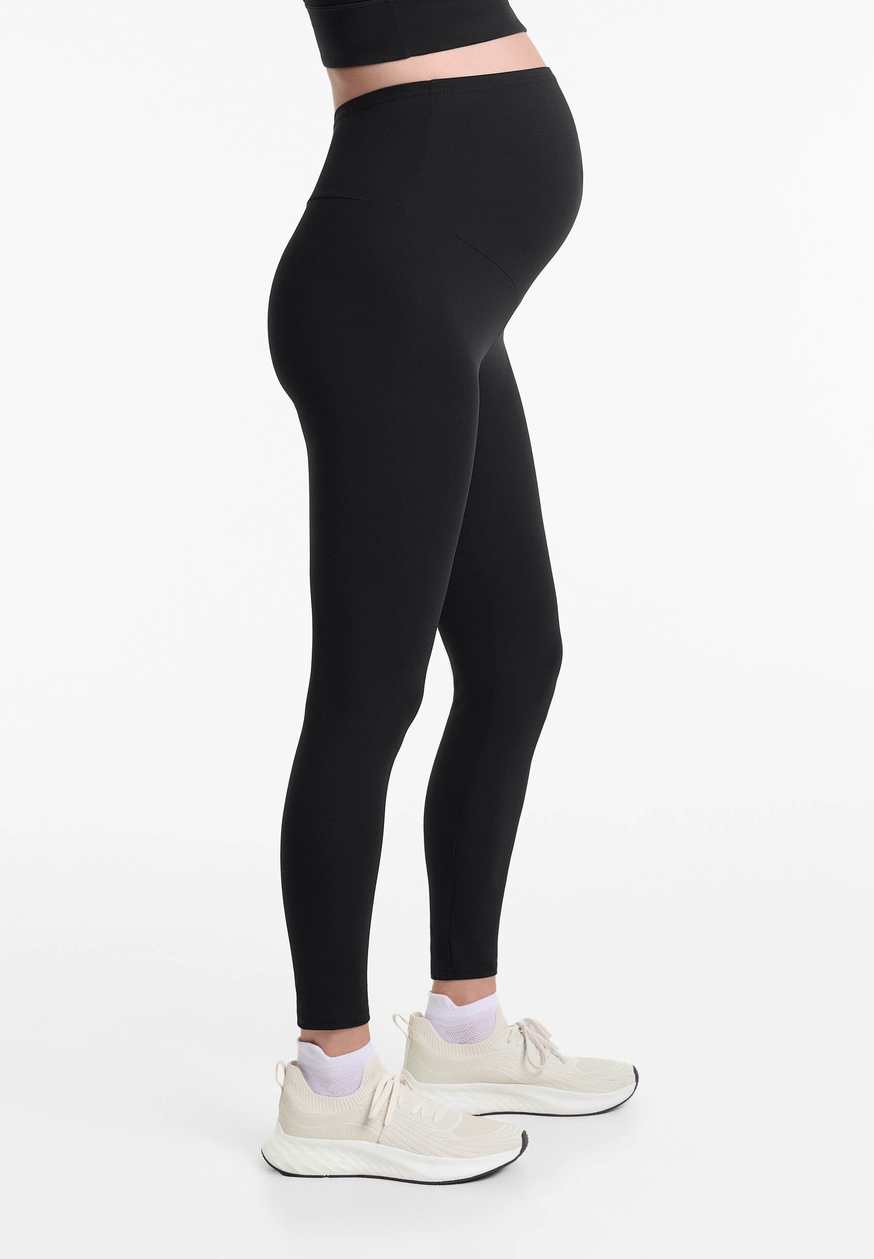 OYSHO COMFORTLUX 65cm ZWANGERSCHAPSlegging - Broek - zwart