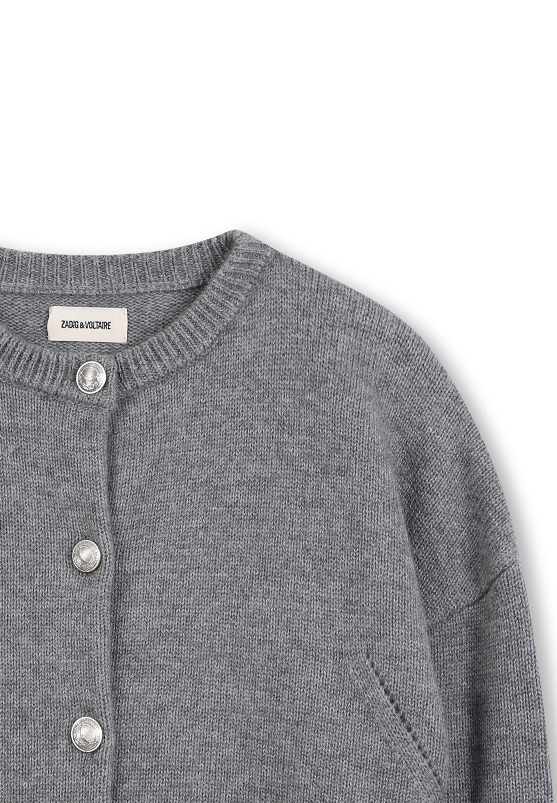 Zadig & Voltaire kardigan - vrijesko siva