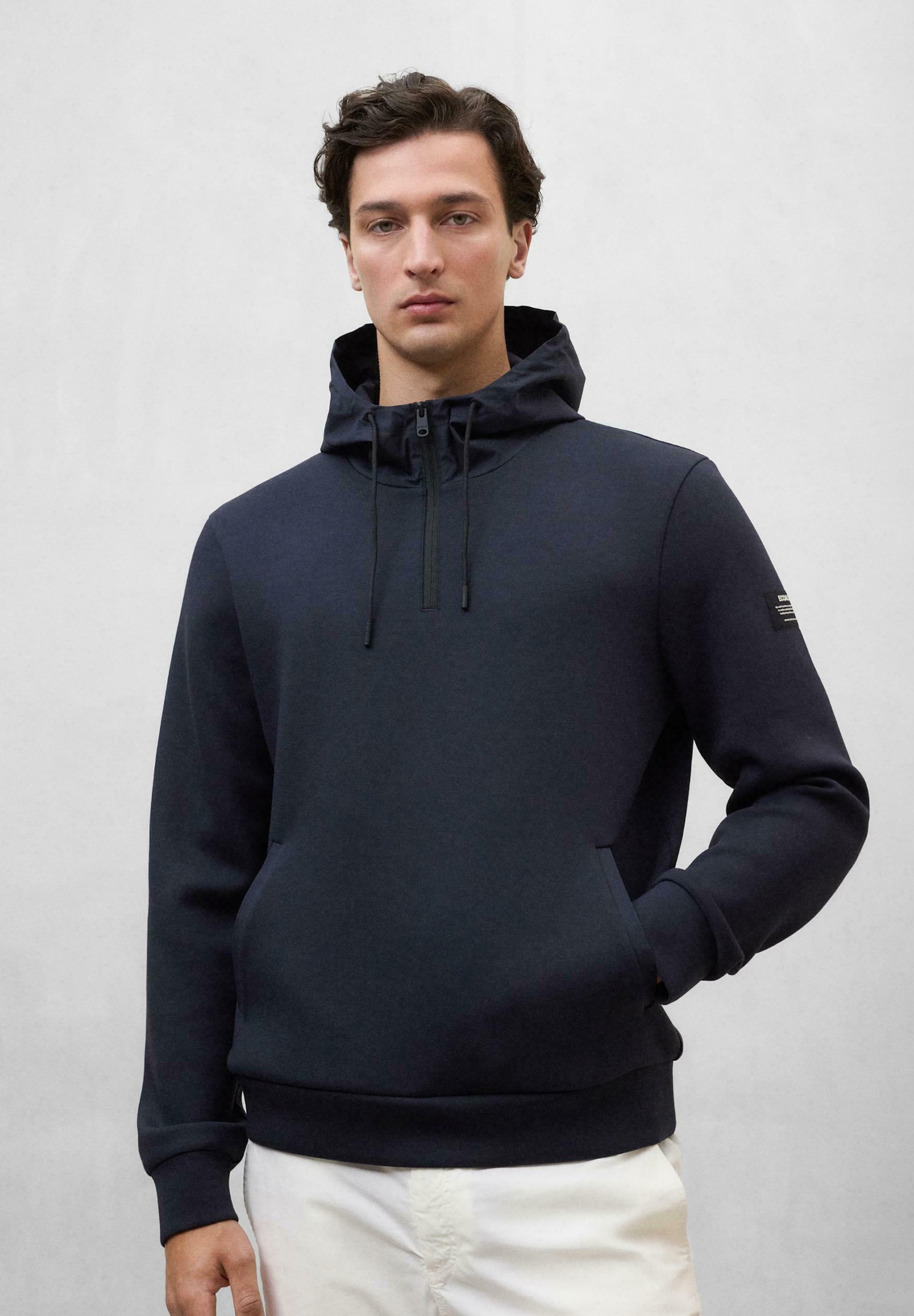 Ecoalf SURAT HYBRID - Hoodie - donkerblauw