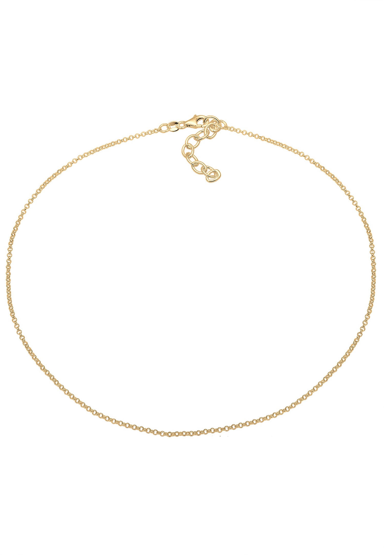 Elli Femmes Choker Basique en Argent Sterling 925