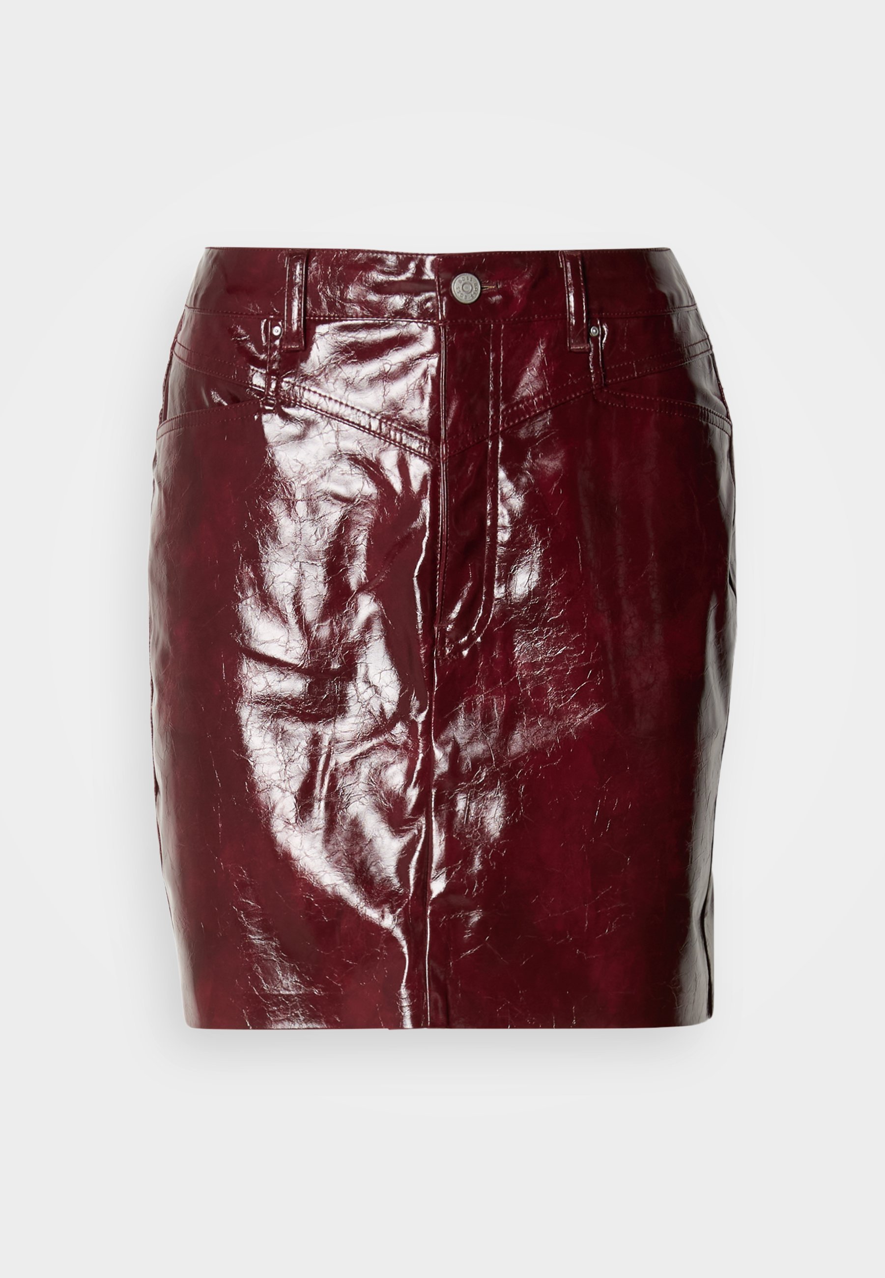 BOSS VASETTA - Mini-jupe - rouge foncé