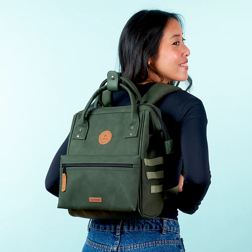 Cabaia Adventurer Liten Busan khaki ryggsäck