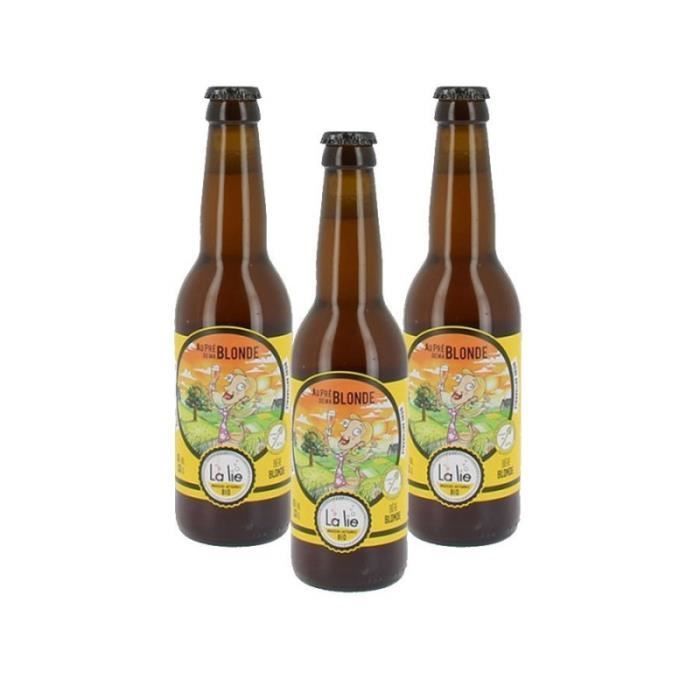 Biologisch bier - Au près de ma blond - 6% 3x33cl - Gemaakt in Calvados