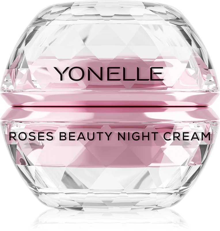 Creme Noturno Rejuvenescedor Yonelle Roses para Rosto e Área dos Olhos