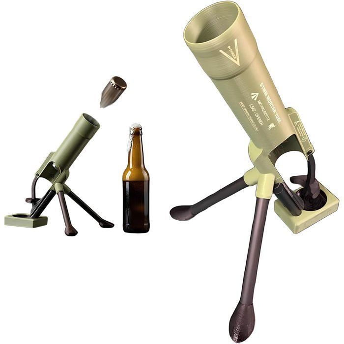 Flaschenöffner – NAPASA – 51 mm Mörser – Automatisch – Grün – Langlebig