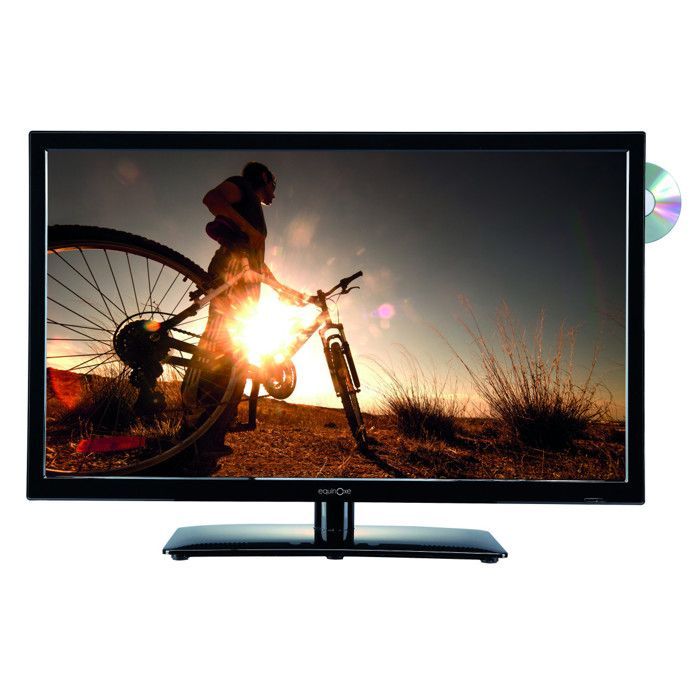 Televisor LED HD EQUINOXE de 12 V para autocaravanas, ultracompacto, 21,5