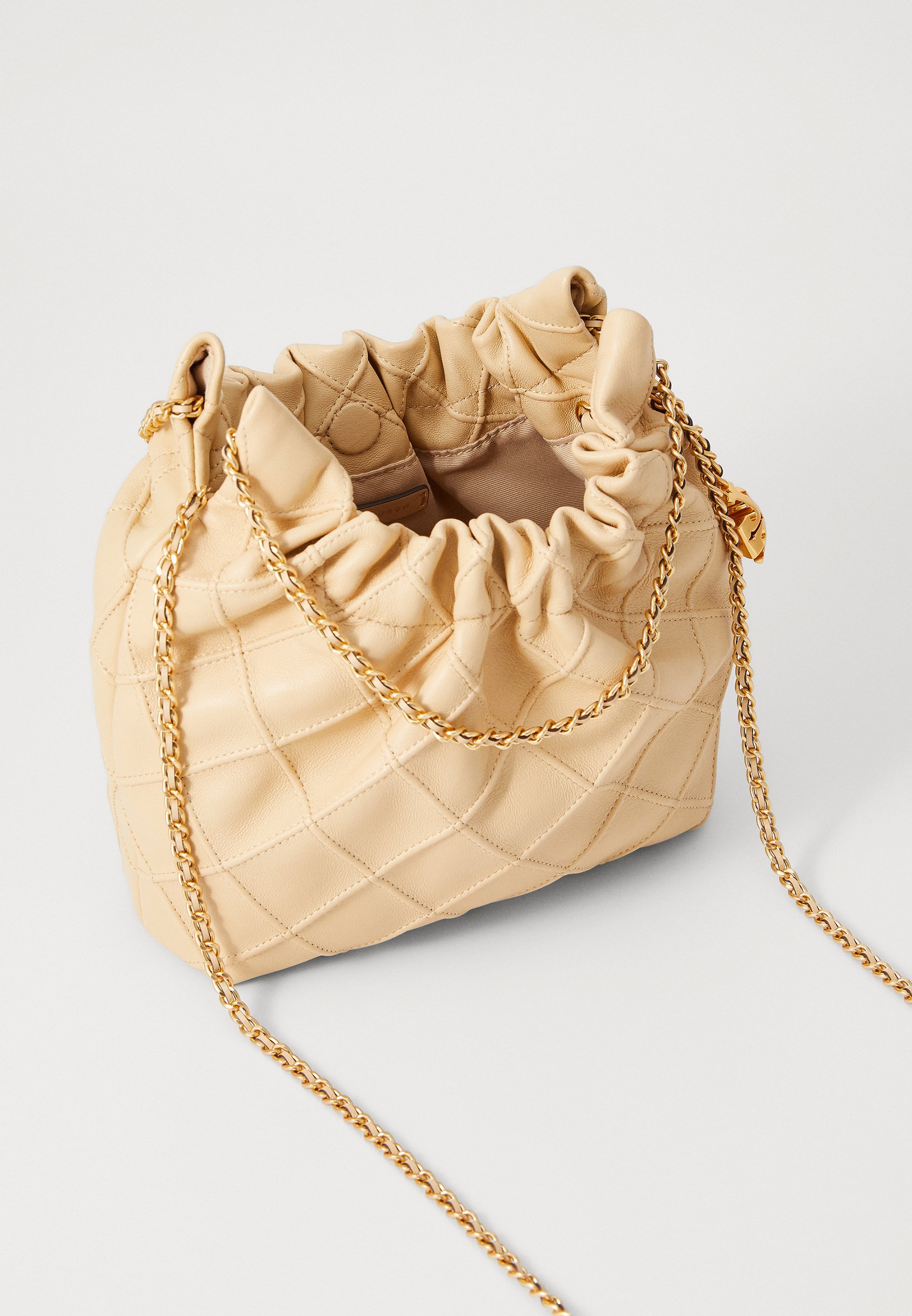 Tory Burch FLEMING MINI - Handtas - vanille softijs