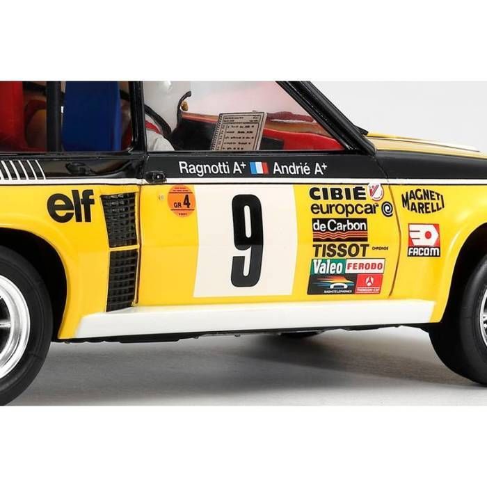 TAMIYA - Renault 5 Turbo Rally Car Model Kit |tamiya|24027| 1:24 Scale Model Kit Promo - Ref: 15537