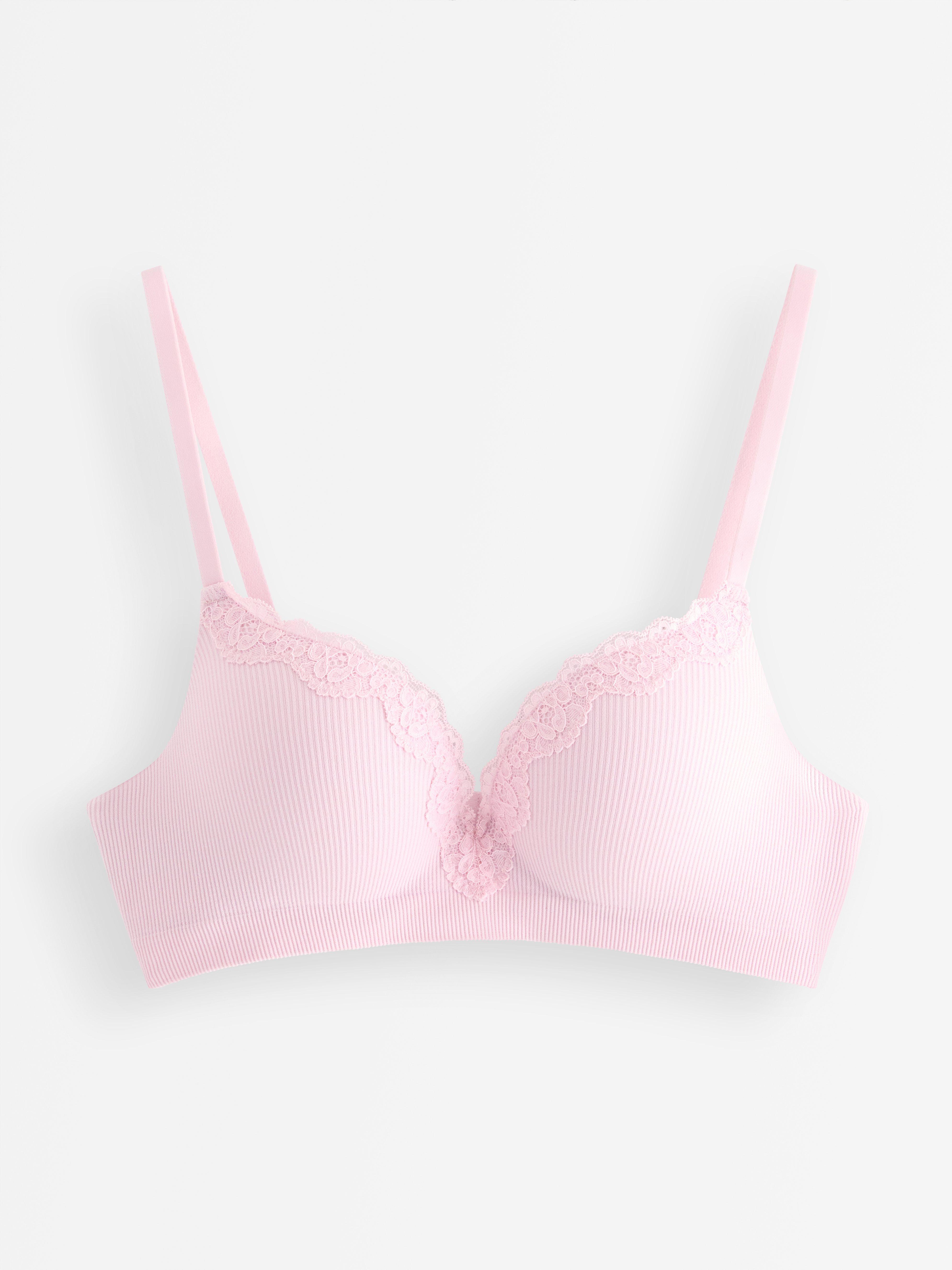 Soutien-gorge push-up sans couture Malva - Lilas clair poudré