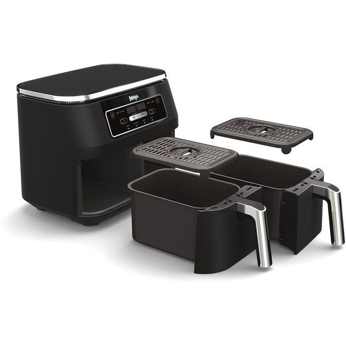 Friteuse sans huile NINJA - Foodi AF200EU - Capacité 7,6L - Double cuve - 4 programmes de cuisson - 2400W
