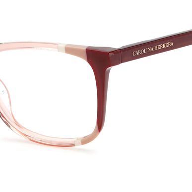 Carolina Herrera brilleinnfatning, rød, Ch 0066, Carolina Herrera