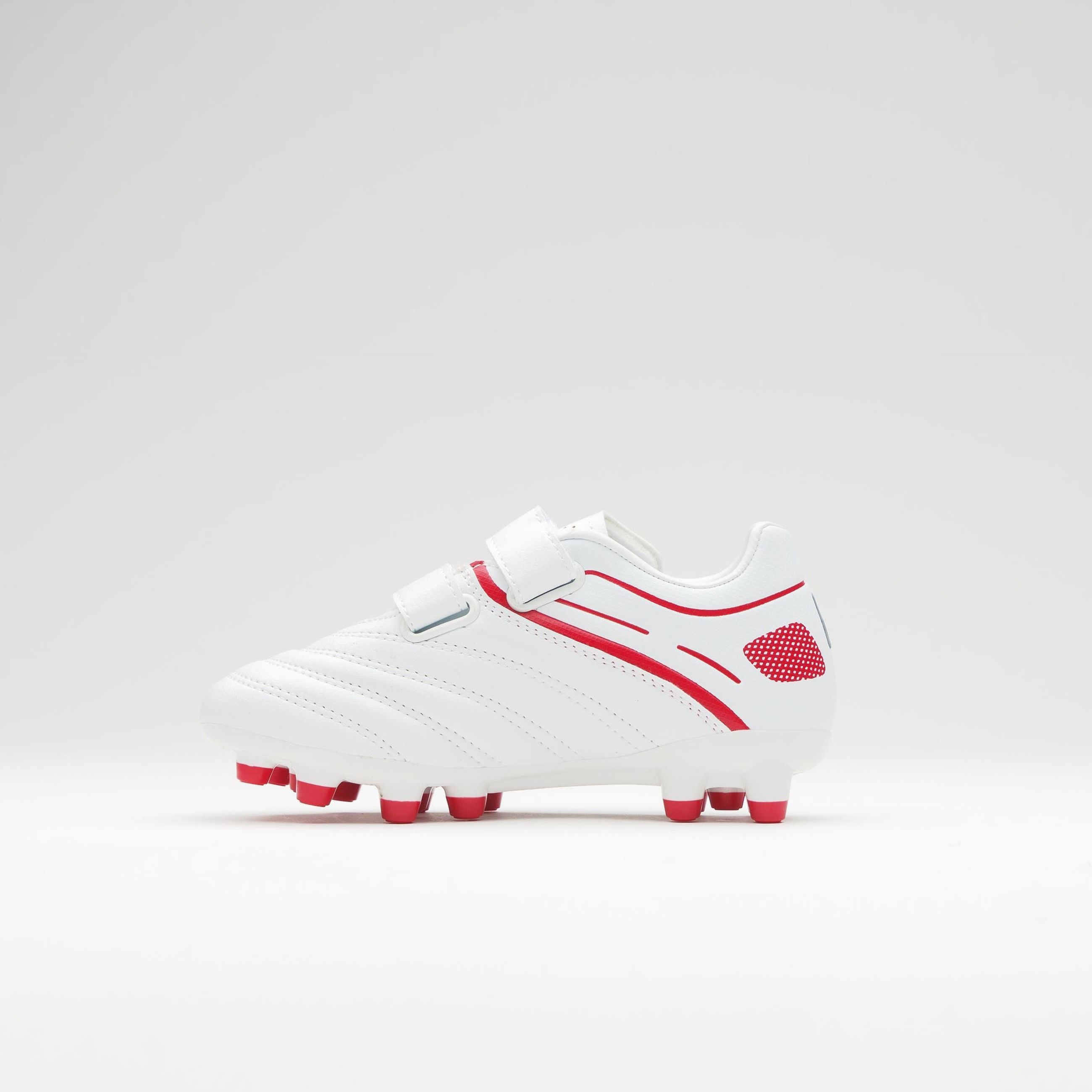 Scarpe da rugby - Ragazzi - GILBERT - SIDESTEP X20 - Bianco/Rosso - Taglia 31 - Tacchetti sagomati
