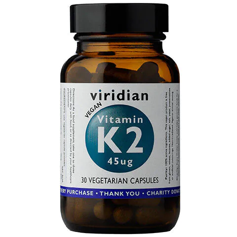 Viridian Witamina K2 (MK7), Kapsułki